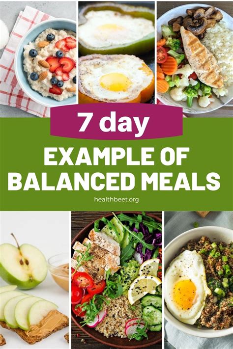 Create Balanced Meals